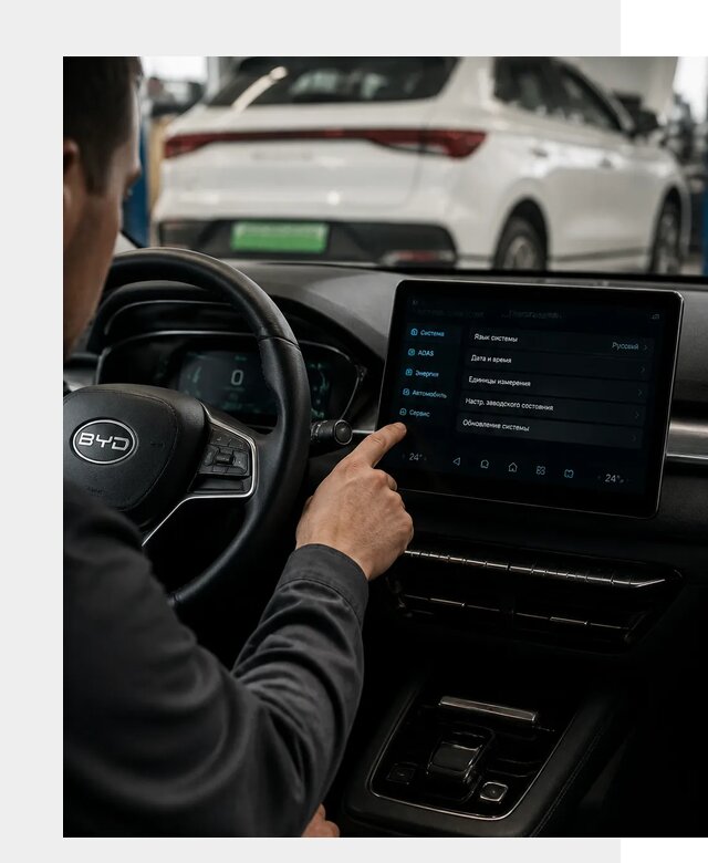 Русификация BYD E2 в Учалах от 15149 р. | ФастМобиль-Члы под ключ