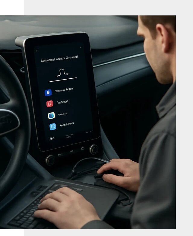 Установка приложений Lynk Co на автомобиль в Учалах