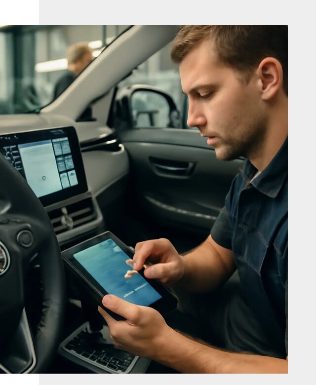 Установка приложений Toyota на мультимедиа в Учалах